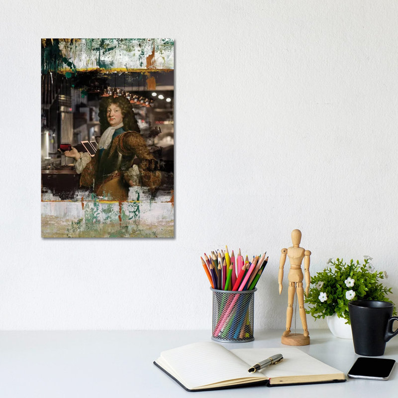 Cheers by José Luis Guerrero - Wrapped Canvas Print, 20.32cm W x 30.48cm H