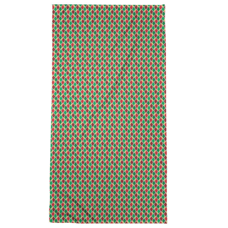 Bath Towel, Green/Yellow, Poly/Cotton