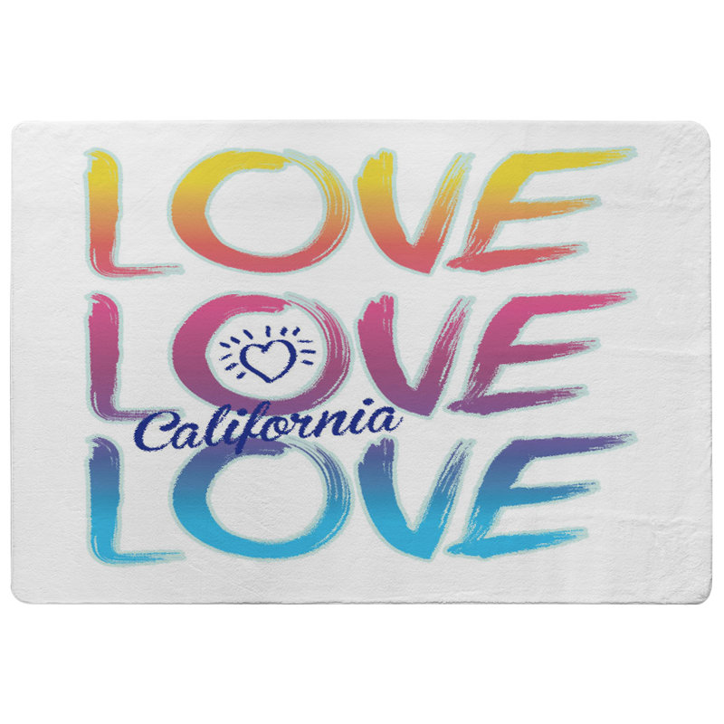 Lowe Shag Area Rug, Rectangle 60 x 110cm