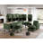 Latitude Run® Modular Sectional Couch| Corduroy Sofa Bed Convertible Chaise With Storage Ottoman For Living Room Modern Furniture, 7 Seater Sleeper-2143017566