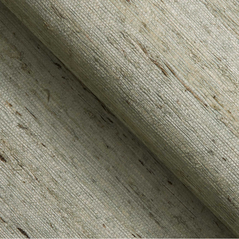 Arrowroot Weave Authentic Grasscloth Wallpaper, Green