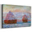 Grainstacks at Giverny, Morning Effect, 1889, toile tendue avec châssis-1959882524