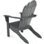 Chaise Adirondack en bois massif Aldershot-1780147863