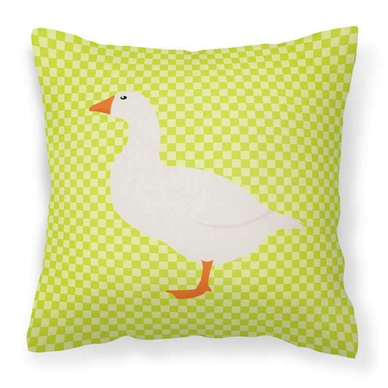 Coussin extérieur cheval, Vert, 18 po x 18 po