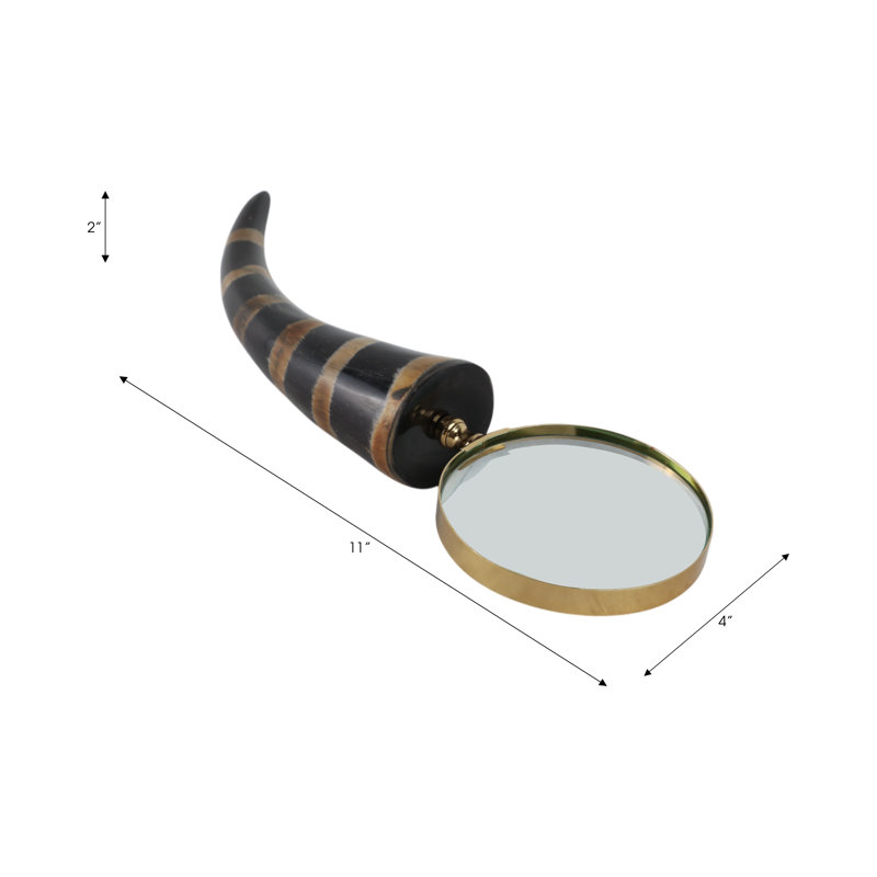 11" Curran Horn Magnifying Glass
