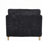 Chenille Upholstered Convertible Chair-87112324