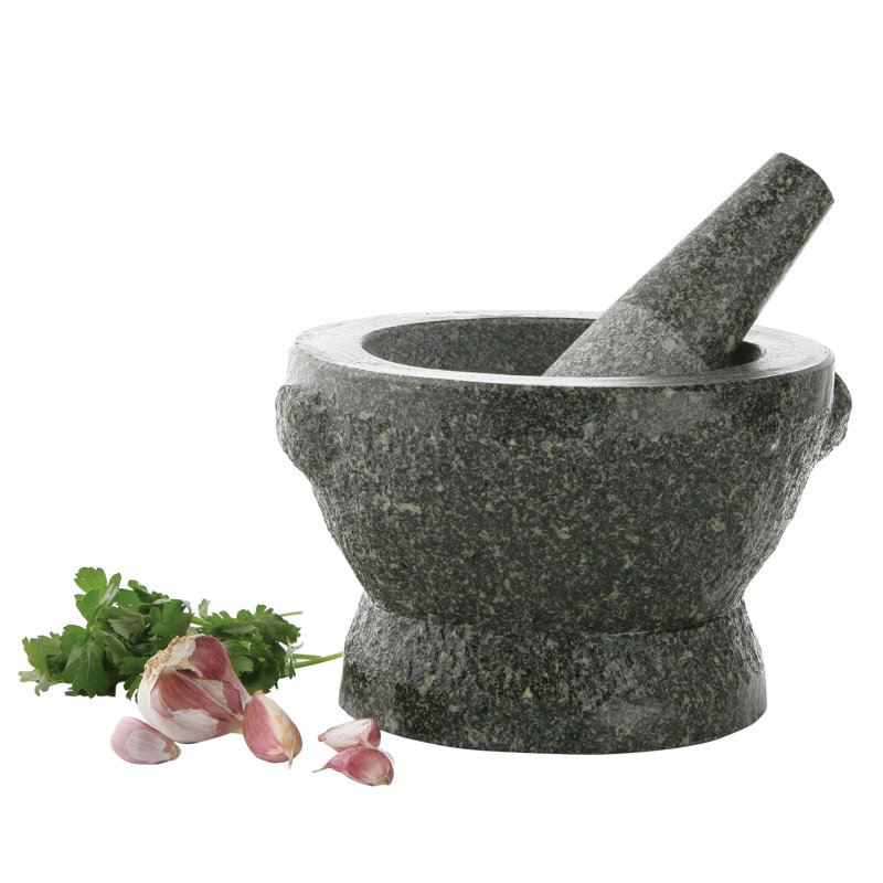 Mortar And Pestle Set, 9 cm H x 13 cm W x 13 cm D