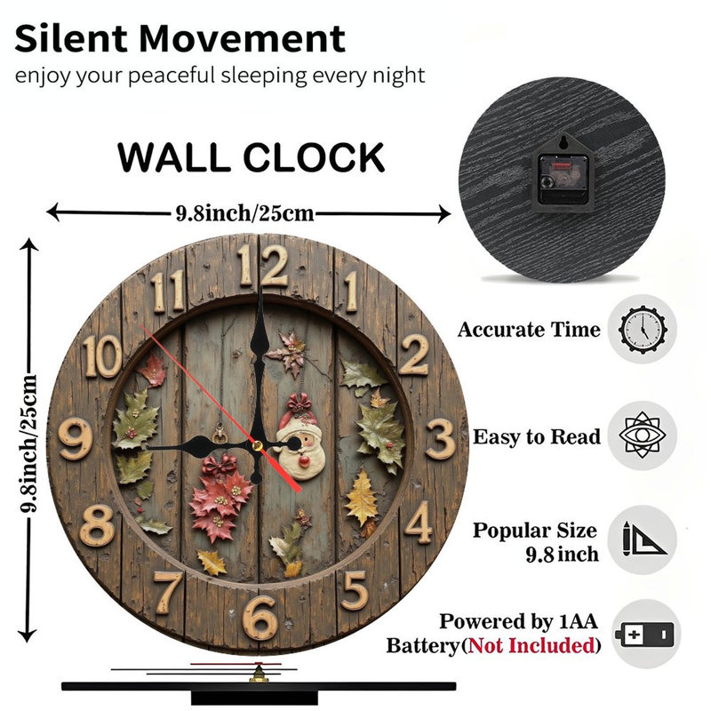 Horloge-cadran-cadre-orné