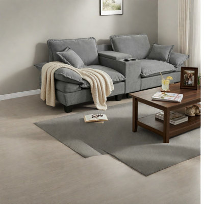 Multifunctional Modular Sofa, Chenille Fabric, Modern Design For Living Room