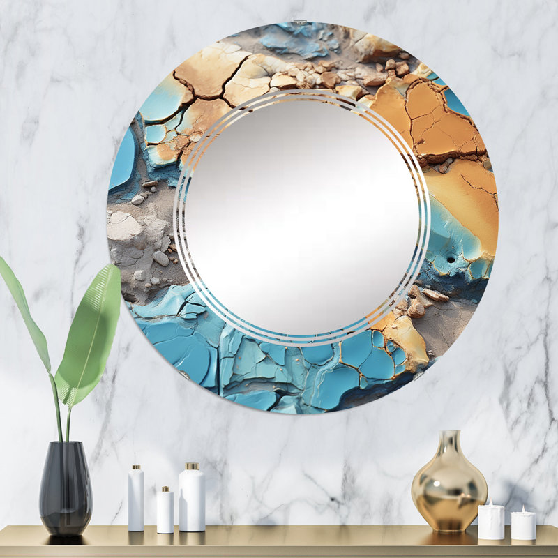 Miroir mural Ziannah, 32 po x 32 po