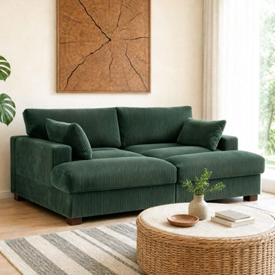 Bentura Modular Corduroy Sleeper Sofa