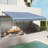 Outsunny Polyester Cover Retractable Patio Awning-97850777-97850778-97850779