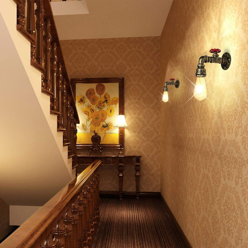 Averill Armed Sconce, Brushed Brass