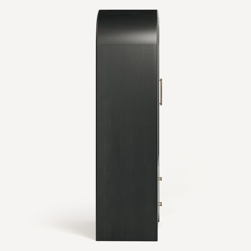 Decker Liam Solid Wood Tall Cabinet