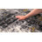 Abstract Yellow/Black/Gray Area Rug-1849441071