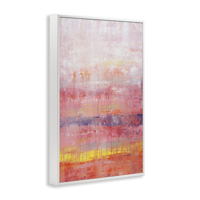 Giclée sur toile rose moderne par Hilary Winfield