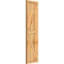 TimberCraft 5 3/8 "encadré avec panneaux n-lattes avec Z-Bar, cèdre rouge de l'Ouest-36420913-36420962