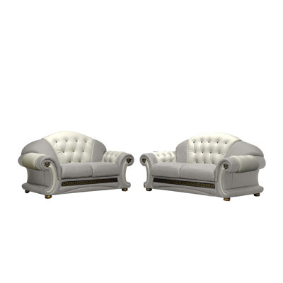 North Carolina 2 - Piece Faux Leather Living Room Set
