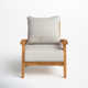 Summerton Teak Patio Chair with Cushions