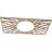 32"W x 16"H x 11 7/8"ID x 3/8"T Hoover Wood Fretwork Pierced Ceiling Medallion, Alder-63412205-63412200