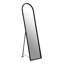 Alawna Metal Arch Floor Mirror-844466779