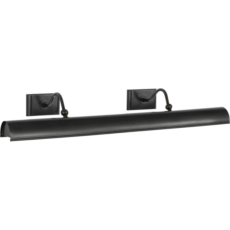 Hessen Picture Light, Bronze, 4.75" H x 30" W x 9" D