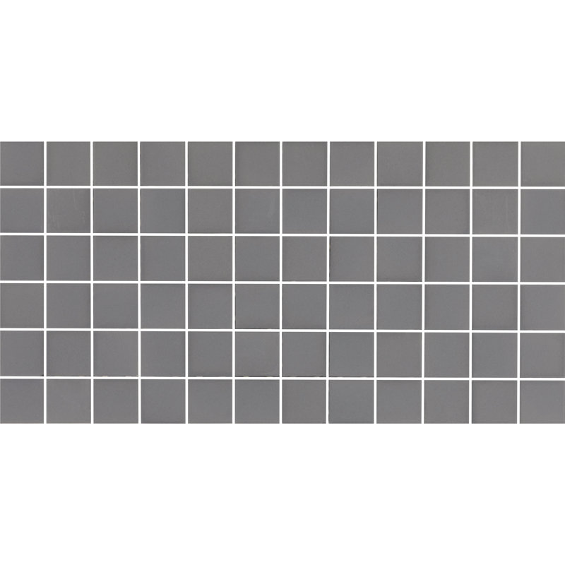 Carreau de mosaïque 2 po x 2 po Daltile Keystones (12 pièces par carton) (24,00 pieds carrés par carton), Suède gris
