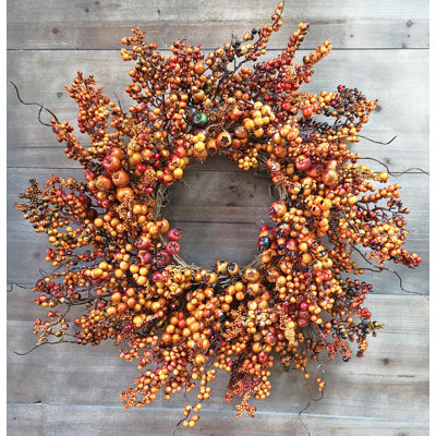 Couronne en mousse 22" harvest