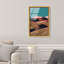 Mountains Over Turquoise Sky Print by Oliver Gal-241233489-241233517
