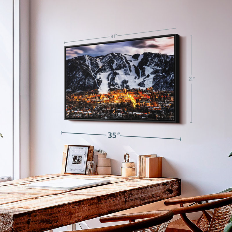 Impression sur toile Park City, H 31 po x l 21 po