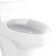 Siège de toilette allongé de remplacement à fermeture douce