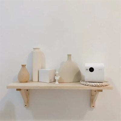 Solid Wood Floating Wall Shelf