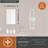 Murawski LED Flush Mounted Sconce