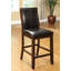 Chaise d'appoint Sofije, chaises de salle à manger en similicuir noires