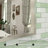 30 in. W x 30 in. H  Rectangular Framed Wall Bathroom Vanity Mirror in Brushed Nickel-235226135-235226132
