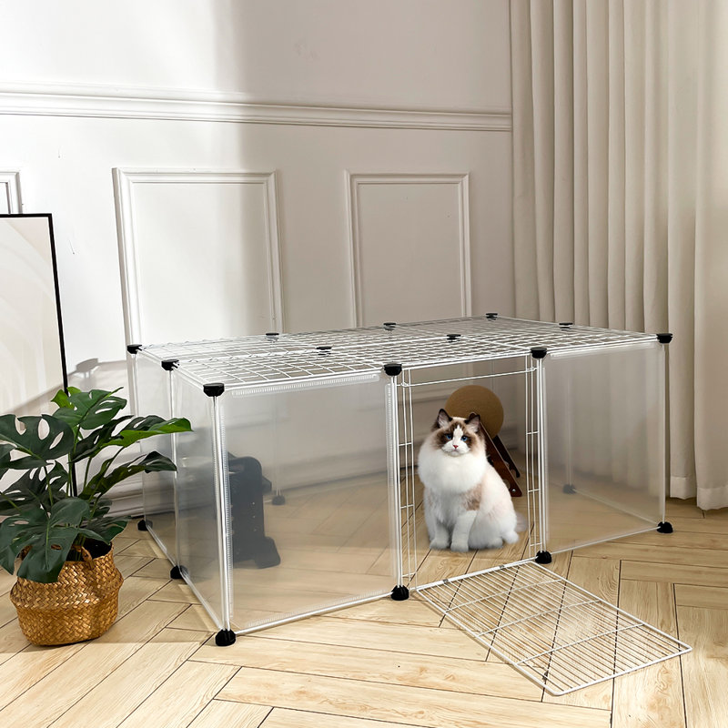 Polyethylene Plastic Collapsible Pet Crate