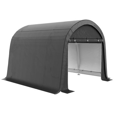 9 ft. 10 in. W x 9 ft. 10 in. D Storage Shed