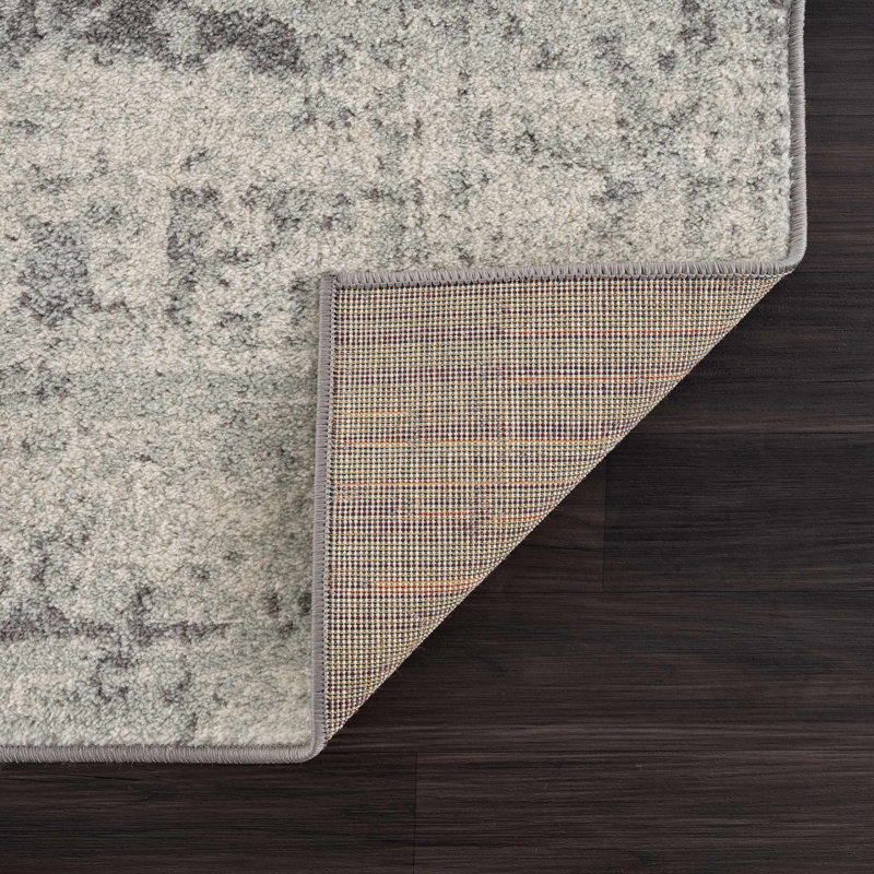 Glendalee Oriental Design Beige Area Rug, Runner 2'7" x 7'3"