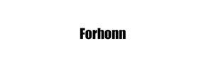 Logo Forhonn