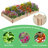 Cisbrough Multi-sized Outdoor Fir Wood Elevated Planter Box for Yard-1209475034-1260006841