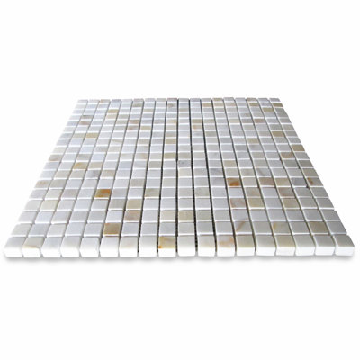 12" x 12" Marble Mosaic Wall & Floor Tile