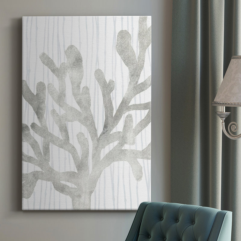 Quiet Coral II - impression sur toile tendue, H 18 po x l 12 po x P 1,5 po, Toile tendue