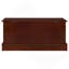Commode rectangulaire en cèdre brun chaud