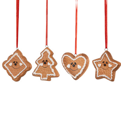 2.25'' Ceramic Hanging Figurine Ornament
