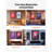 Jersey Frame Display Case, 31.3 x 23.2 in, Wooden Sport Jersey Shadow Box with 98% UV Protection PC Panel and Hanger, Magnetic Lock, for Baseball Basketball Football Hockey Shirt Uniform