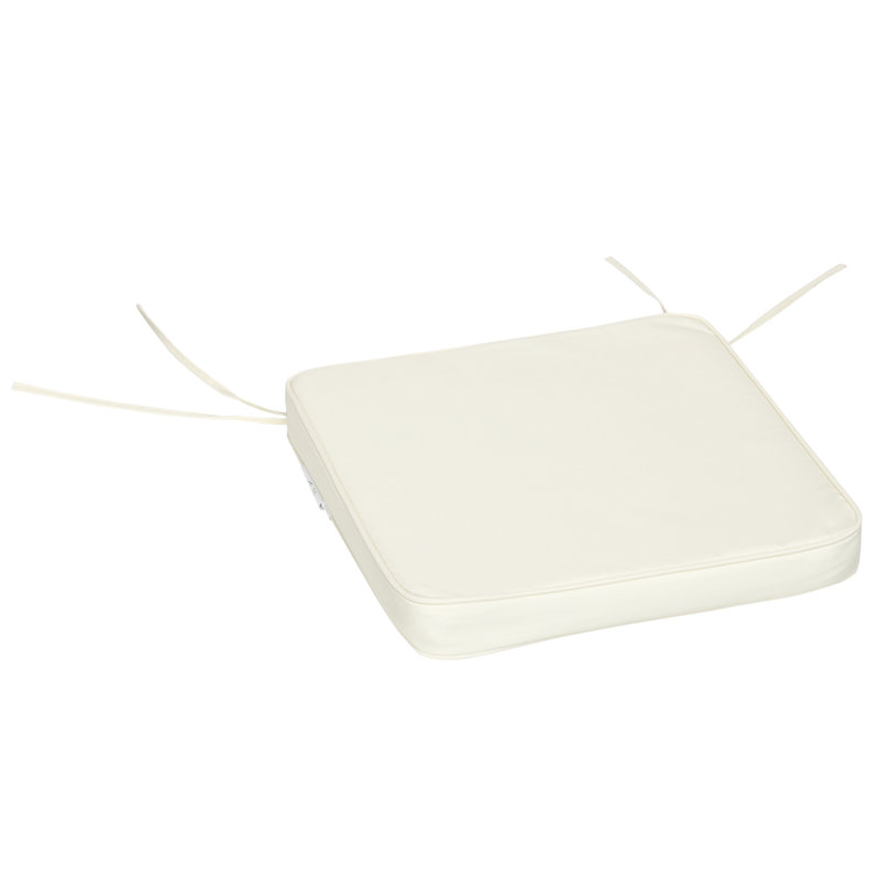 Outdoor Seat Cushion Set, Cream White