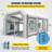 Inflatable Spray Booth Car Paint Booth Tent with 2 Blowers
