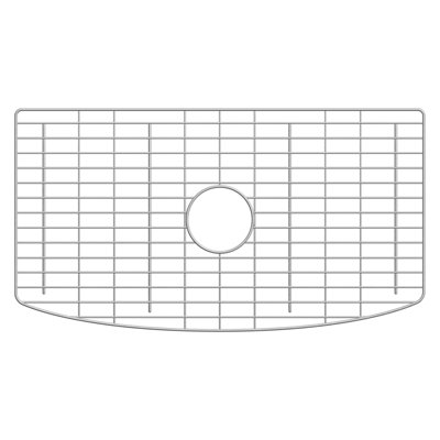 28"x15.25" Bottom Grid in Champagne Bronze PVD