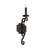 Piero Steel Candle Wall Light