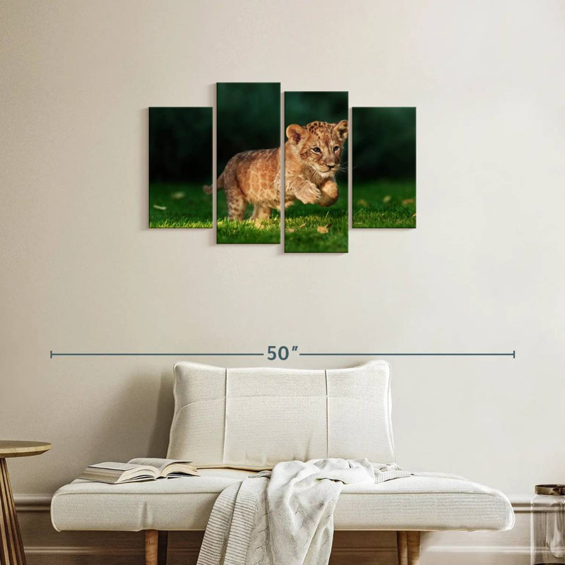 Chat sauvage Brampt, H 22 po x l 36 po